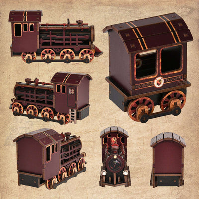 Hogsmoor Station DIY Book Nook Kit - ROCOXIA