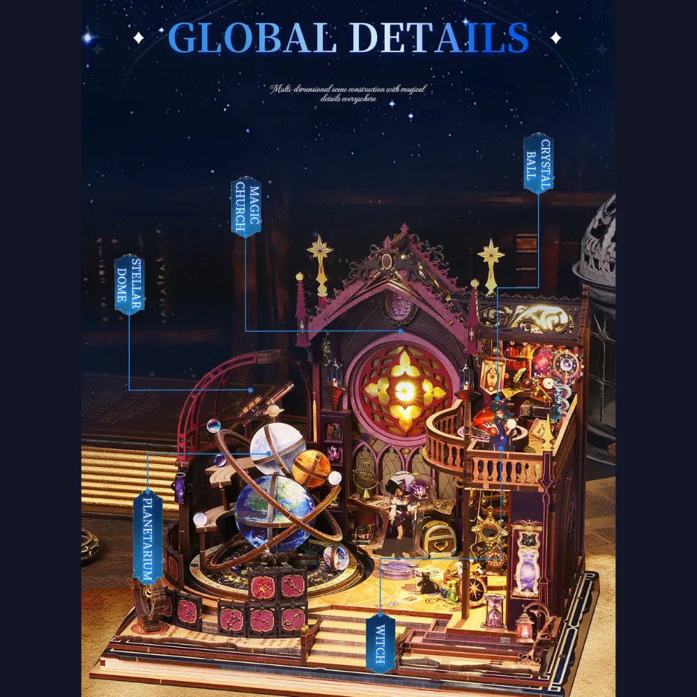 The Star-gazer's Sanctum DIY Miniature Kit