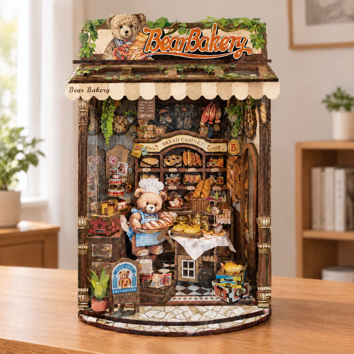 Bear Bakery DIY Book Nook Kit