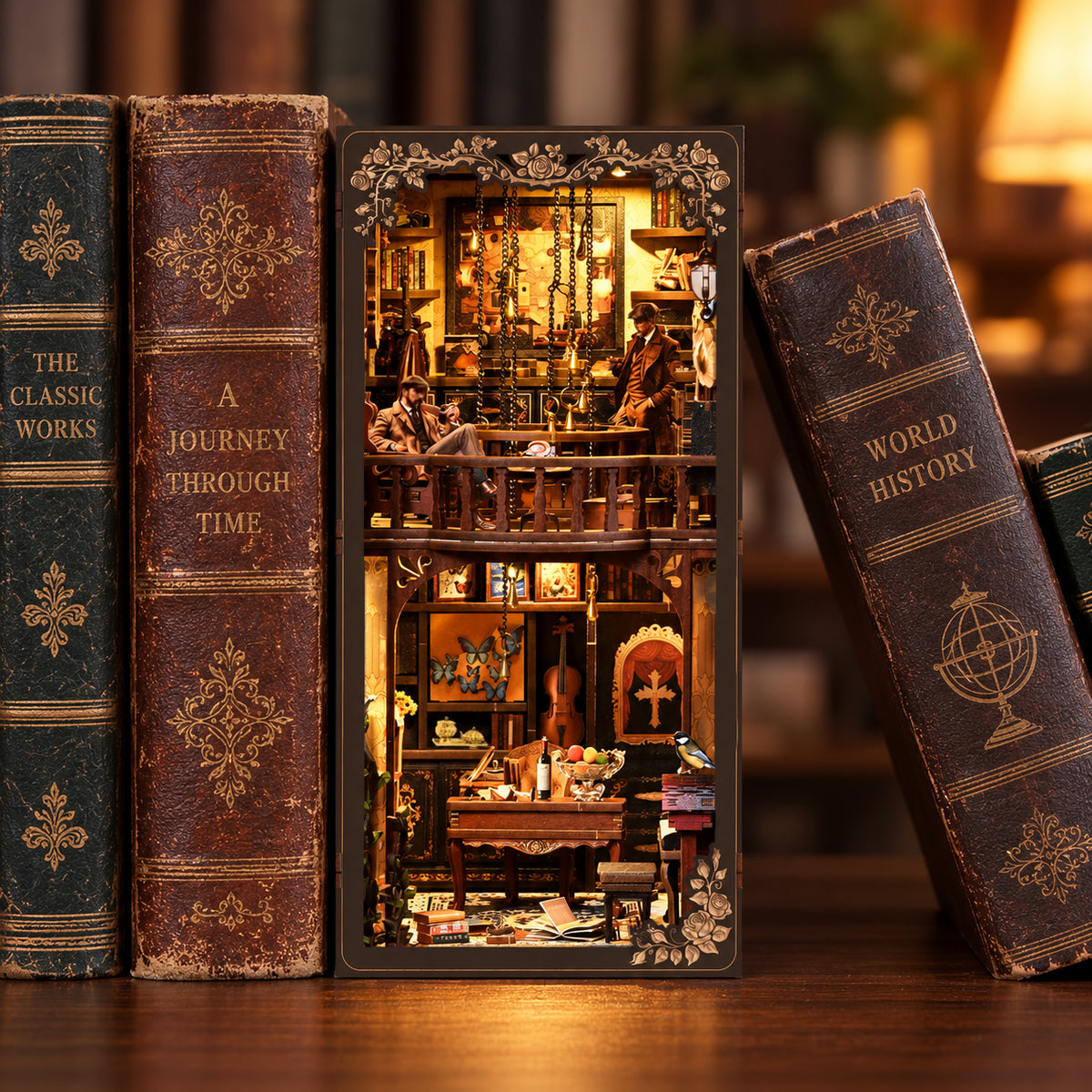 Dark Box Mystery Case DIY Book Nook Kit
