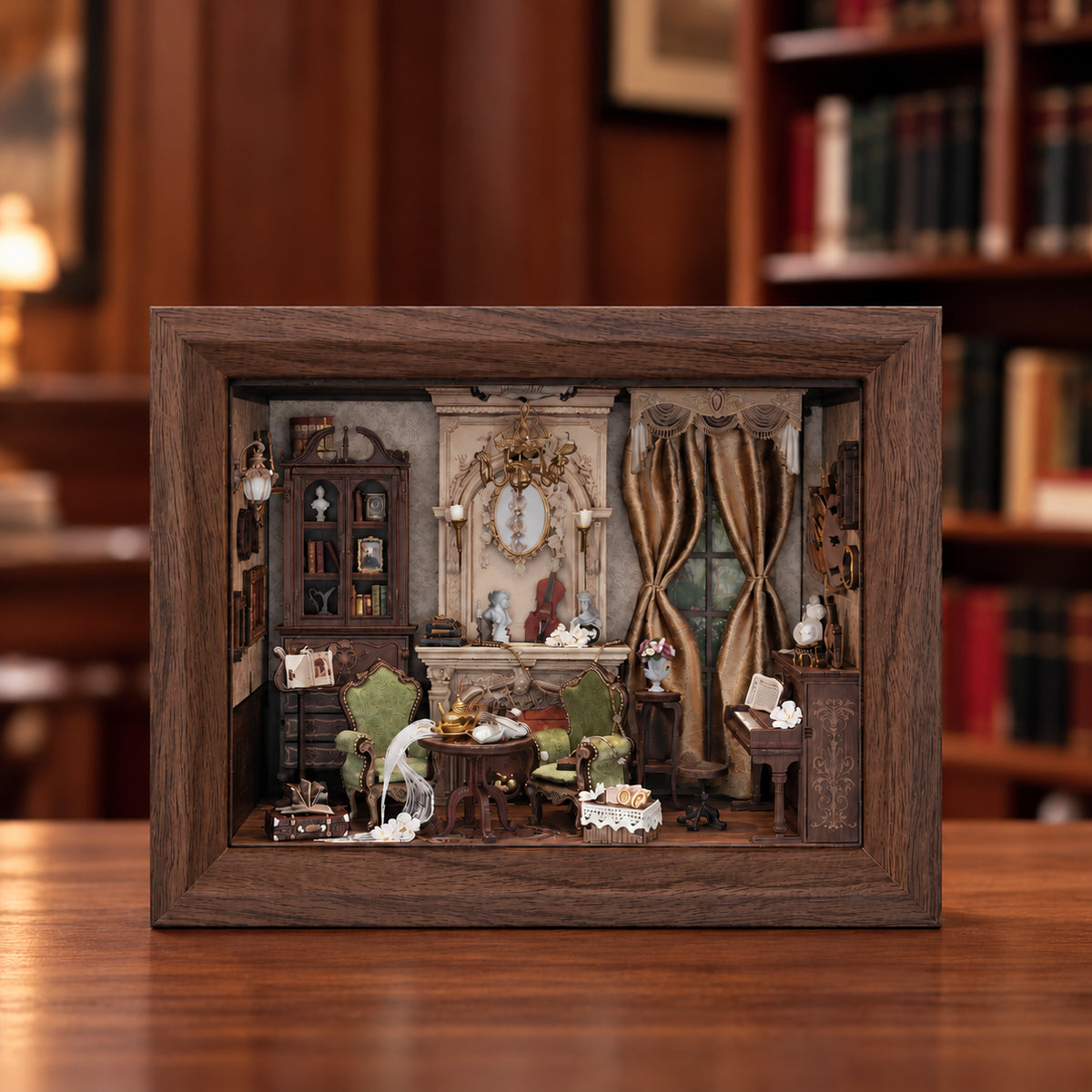 Glimmer Hall DIY Story Frame Puzzle Kit with LED Lights