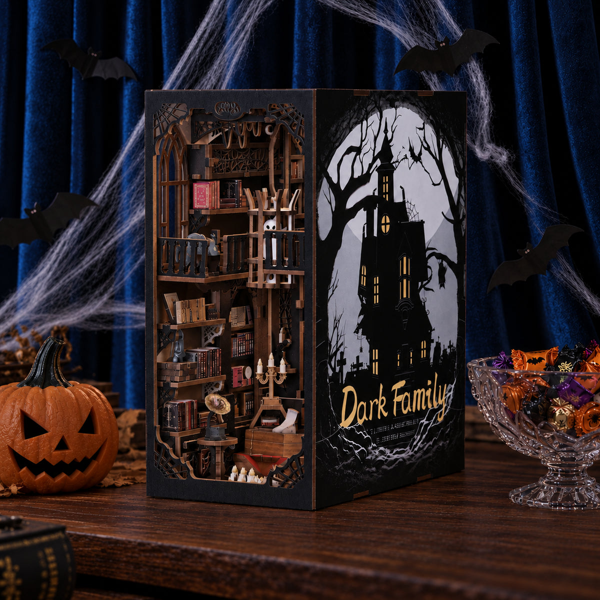 The Dark Family DIY Book Nook Kit