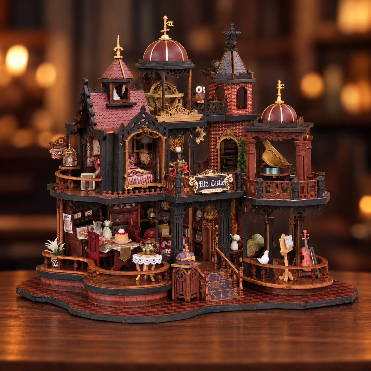 Edinburgh Castle DIY Mini House Kit ｜DIY Miniature Kit