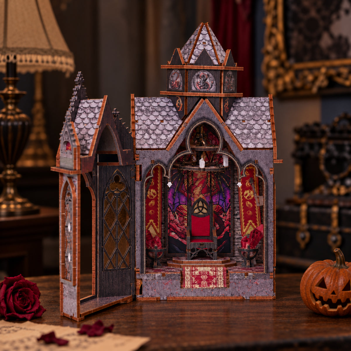 Spire Of The Wyrm DIY Book Nook Kit