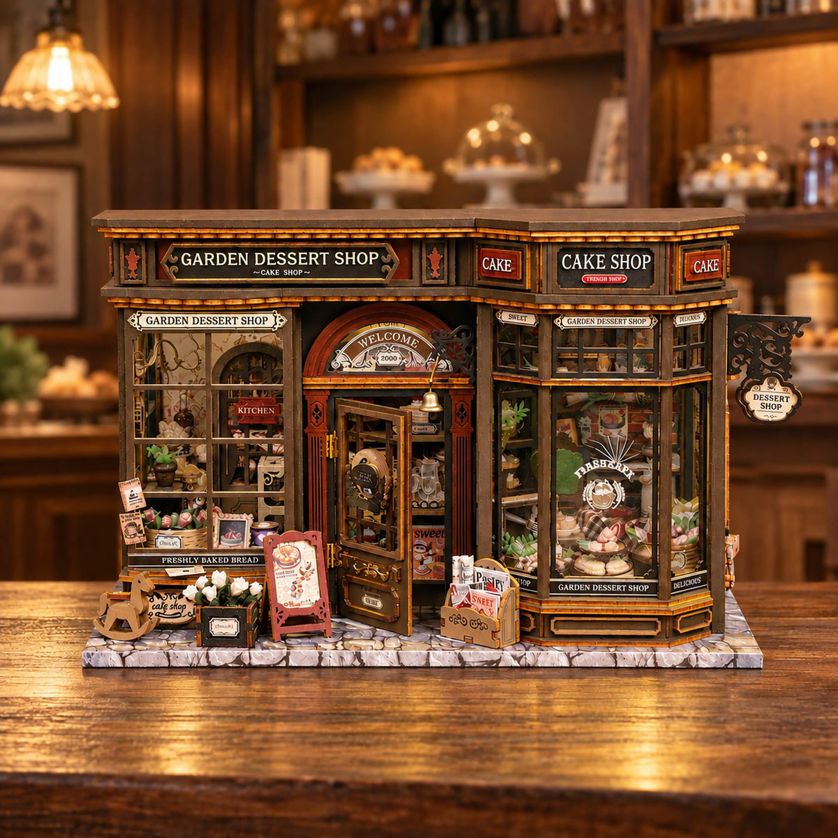 Garden Dessert Shop DIY Miniature Kit