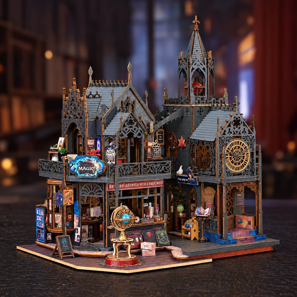 Holo Magic City II DIY Mini House Kit ｜DIY Miniature Kit