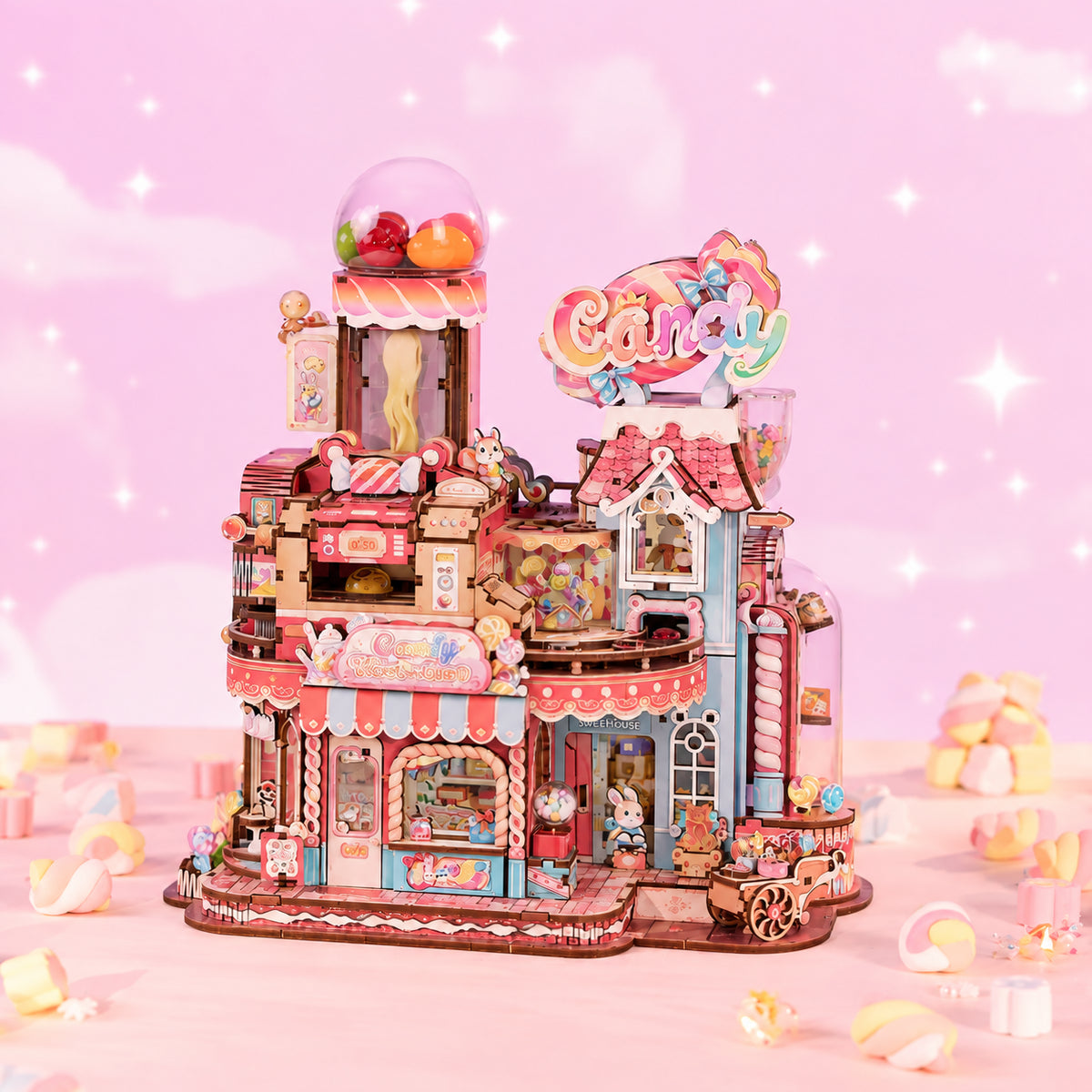 Candy Workshop DIY 3D Puzzle Transmission Model Kit