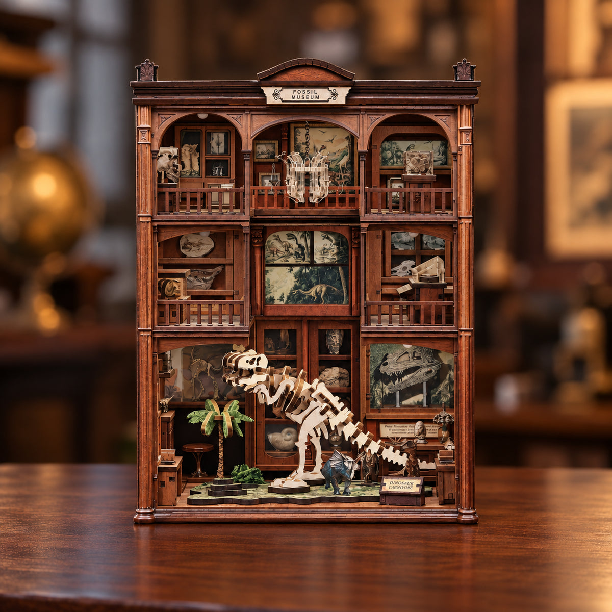Fossil Museum DIY Book Nook Kit