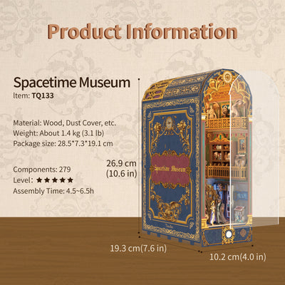 Spacetime Museum DIY Book Nook Kit - ROCOXIA