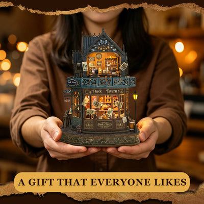 Twilight Tavern DIY Miniature House Kit - ROCOXIA