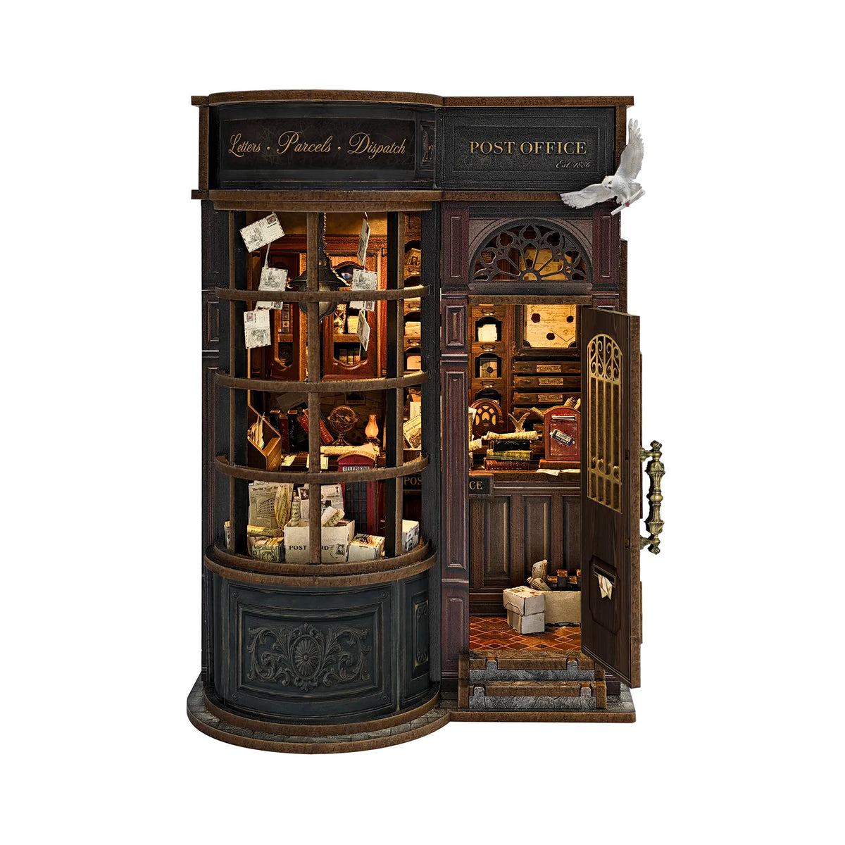Night Owl Courier DIY Book Nook Kit - ROCOXIA