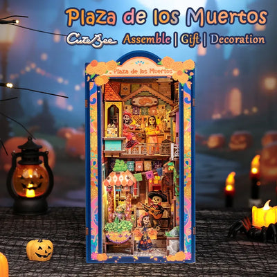 Plaza de los Muertos DIY Book Nook Kit - ROCOXIA