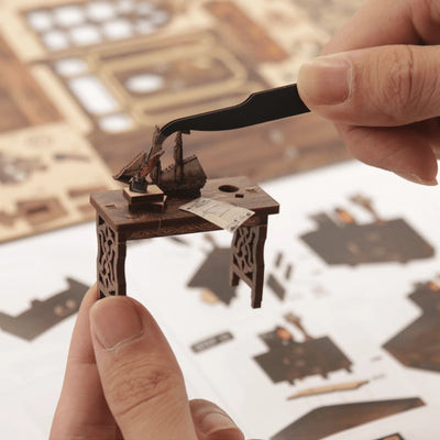 Ancient Book Collection Room DIY Book Nook Kit