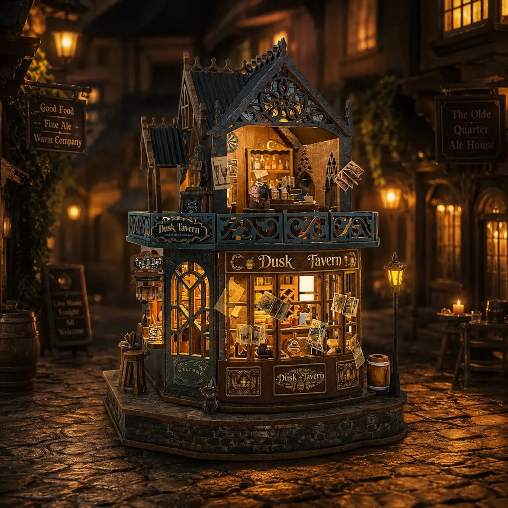 Old-World Tavern Charm — Twilight Tavern DIY Miniatur-Hausbausatz