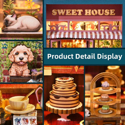 Sweet House DIY Book Nook Kit