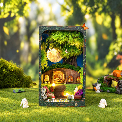 Hobbins Hovel Fantasy Cottage DIY Book Nook Kit