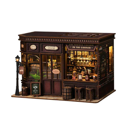 Corner Tavern DIY Mini House Kit l DIY Miniature Kit