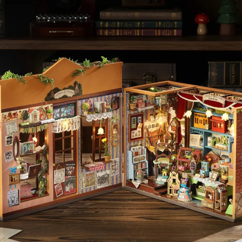 180° Openable House Design — Fairy-Tale Wonderhouse DIY Mini House Kit l DIY Miniature Kit