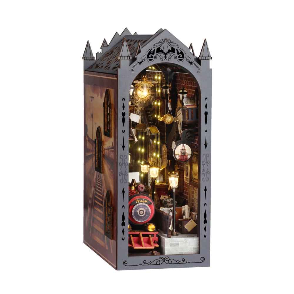 Fancy Train Platform DIY Book Nook Kit