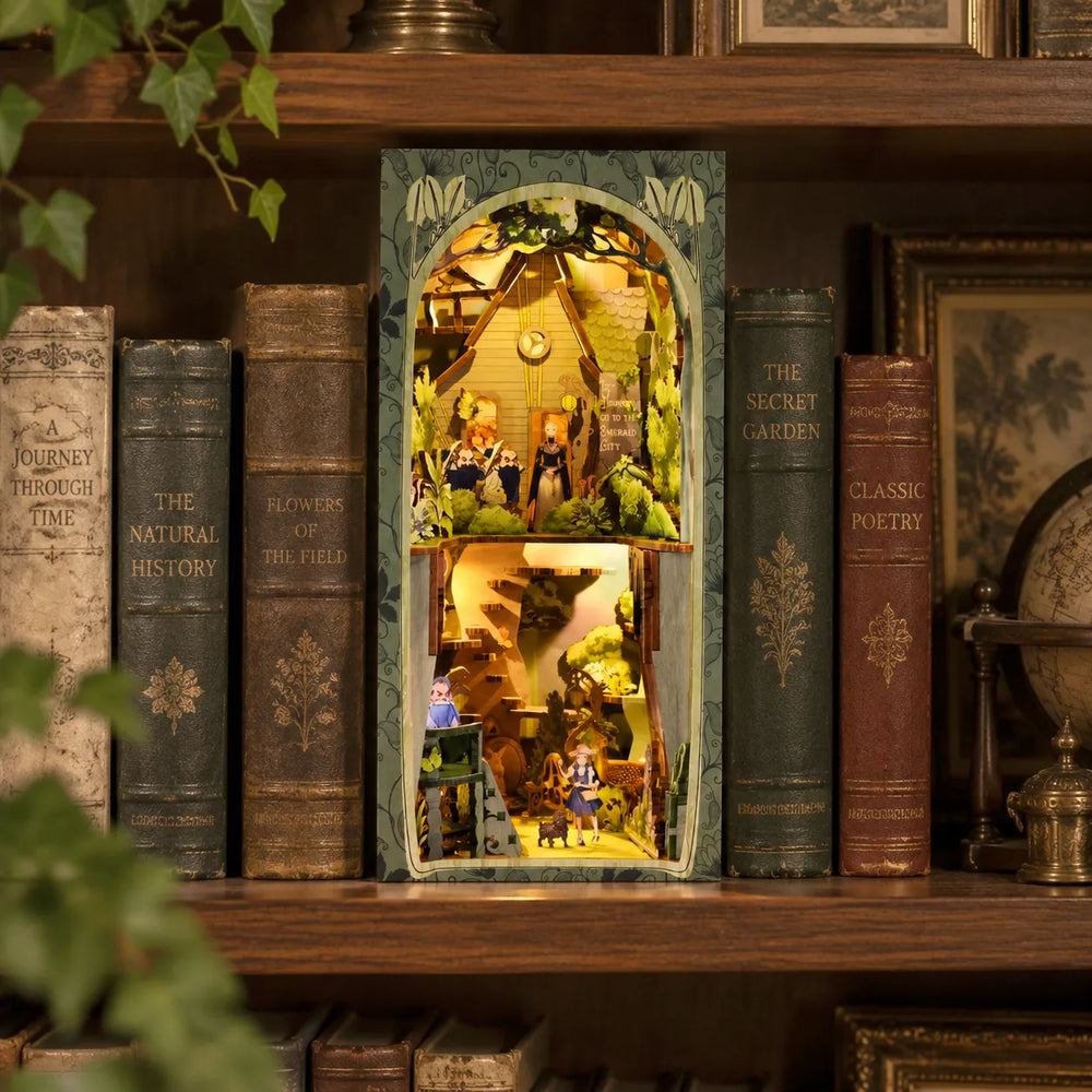 A Mysterious Forest Sanctuary — The Wizard of Oz | DIY Book Nook Kit