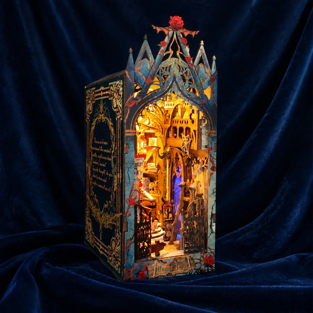 Mysterious Gothic Castle — Twilight Castle DIY Book Nook Kit