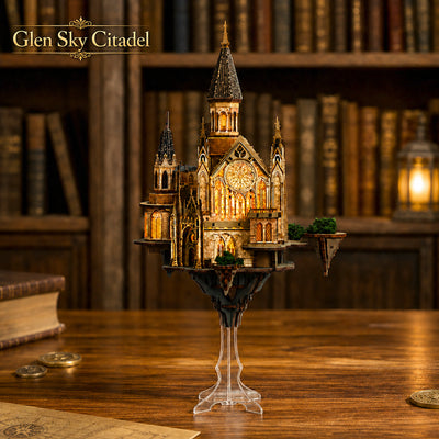 Glen Sky Citadel DIY Miniature House Kit - ROCOXIA