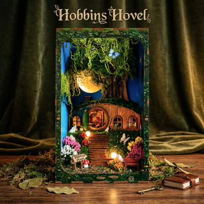 Hobbins Hovel Fantasy Cottage DIY Book Nook Kit