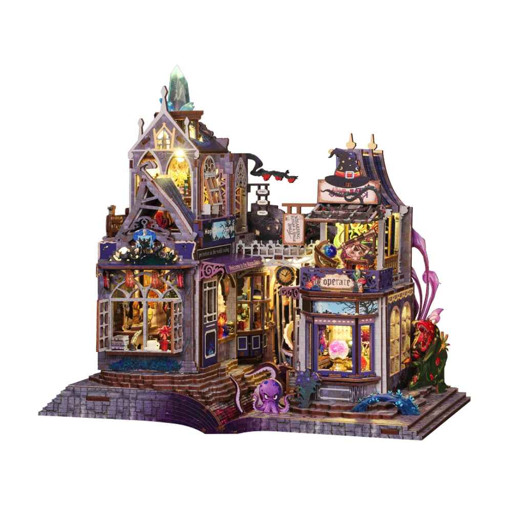 The Gate of the Secret Realm DIY Mini House Kit l DIY Miniature Kit - ROCOXIA