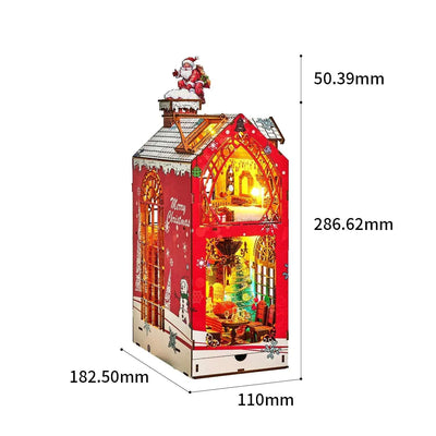 Rocoxia Songs of the Snowy Night DIY Book Nook KIt - Rocoxia