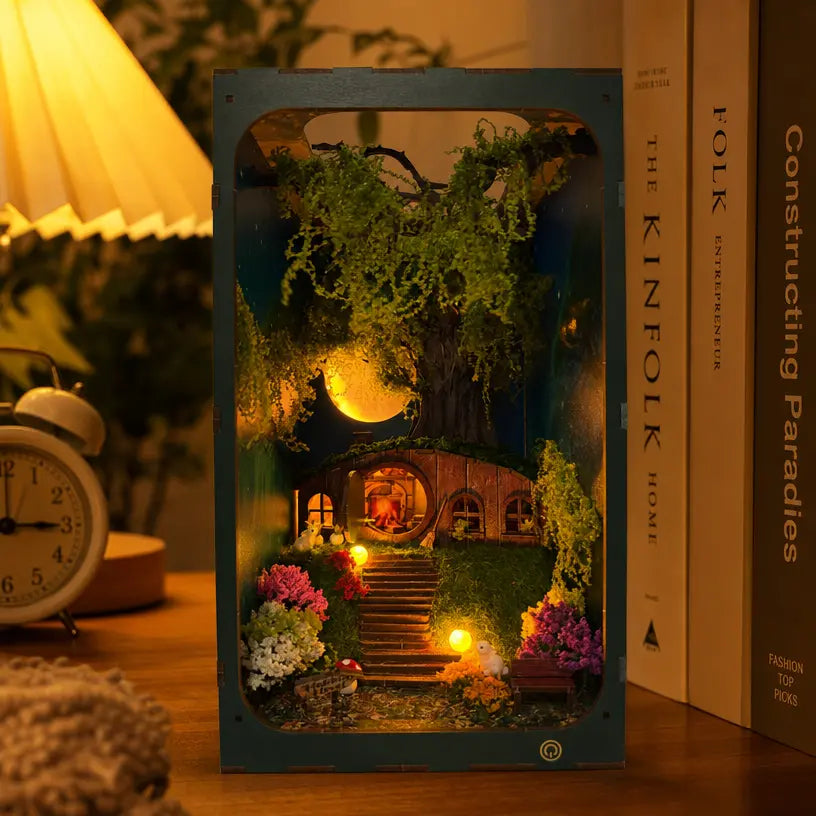 Hobbins Hovel Fantasy Cottage DIY Book Nook Kit