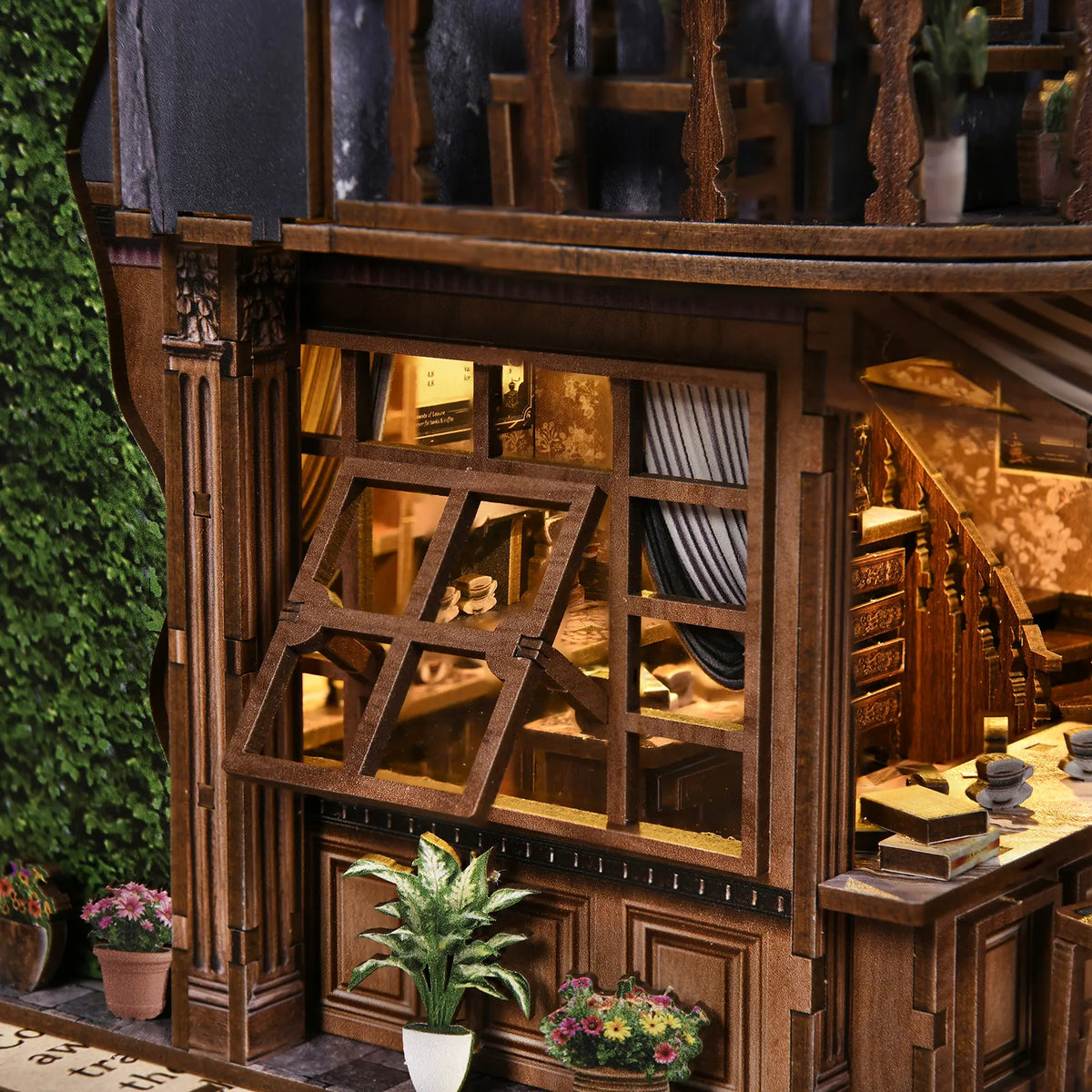 Book Corner Cafe DIY Book Nook Kit