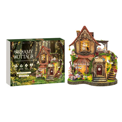 Dreamy Cottage DIY miniature house kit gift packaging box