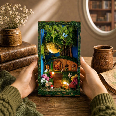 Hobbins Hovel Fantasy Cottage DIY Book Nook Kit