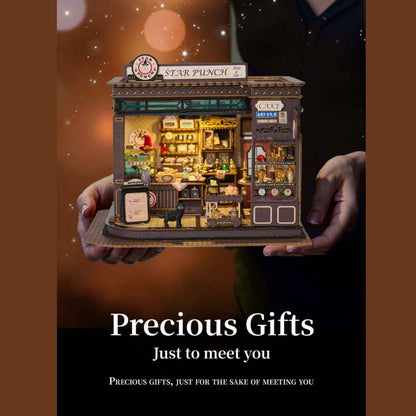 Magic Coffee Shop DIY Mini House Kit l DIY Miniature Kit