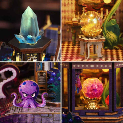 The Gate of the Secret Realm DIY Mini House Kit l DIY Miniature Kit - ROCOXIA