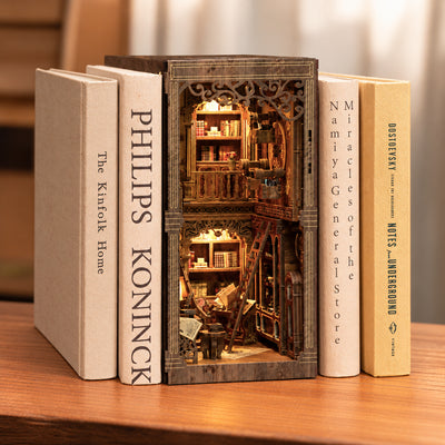 Ancient Book Collection Room DIY Book Nook Kit