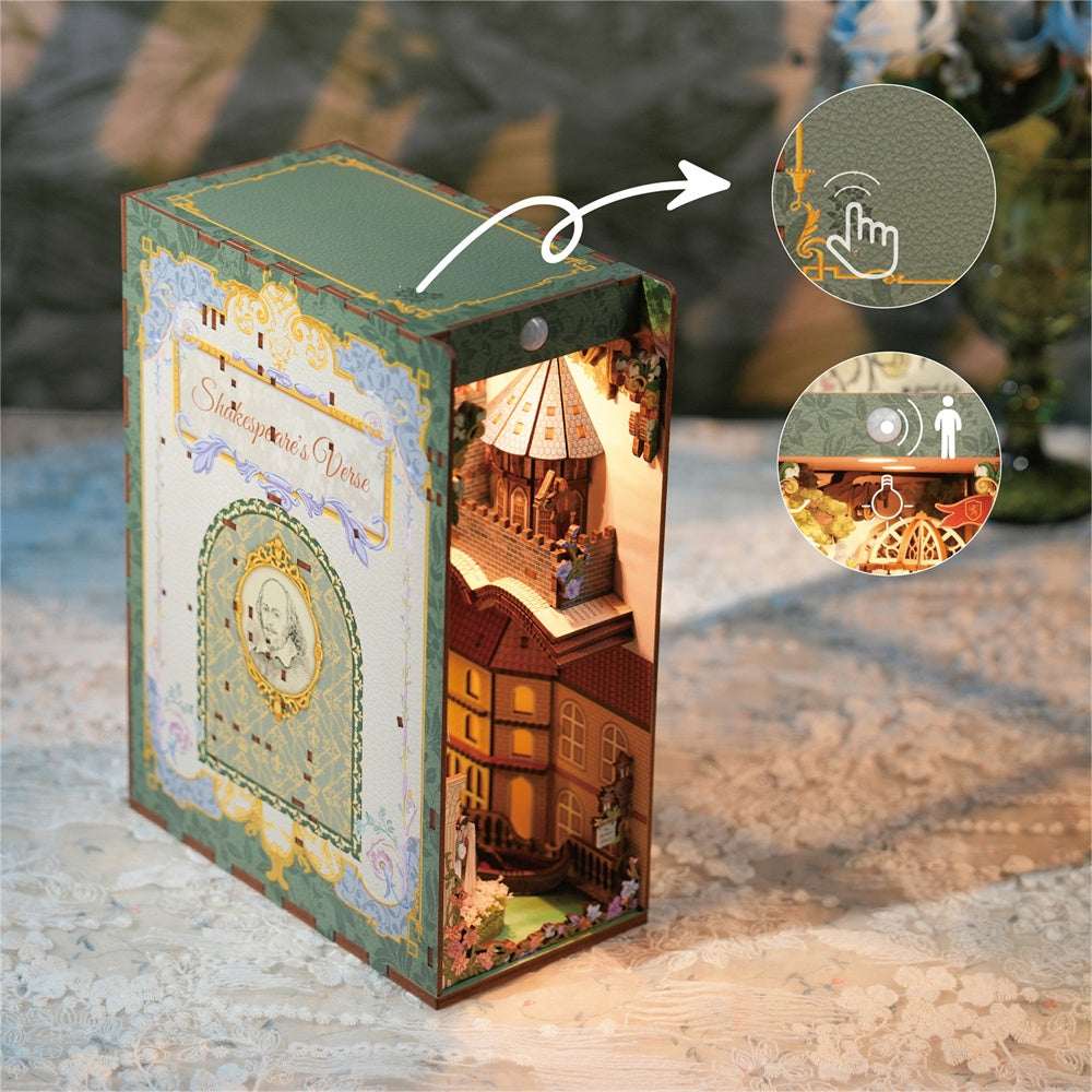 Shakespeare’s Verse DIY Book Nook Kit - ROCOXIA