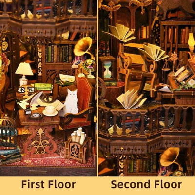 Wonder Library DIY Book Nook Kit – Where Every Book Holds a Secret - ROCOXIA