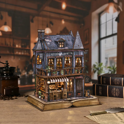 Book Corner Cafe DIY Book Nook Kit