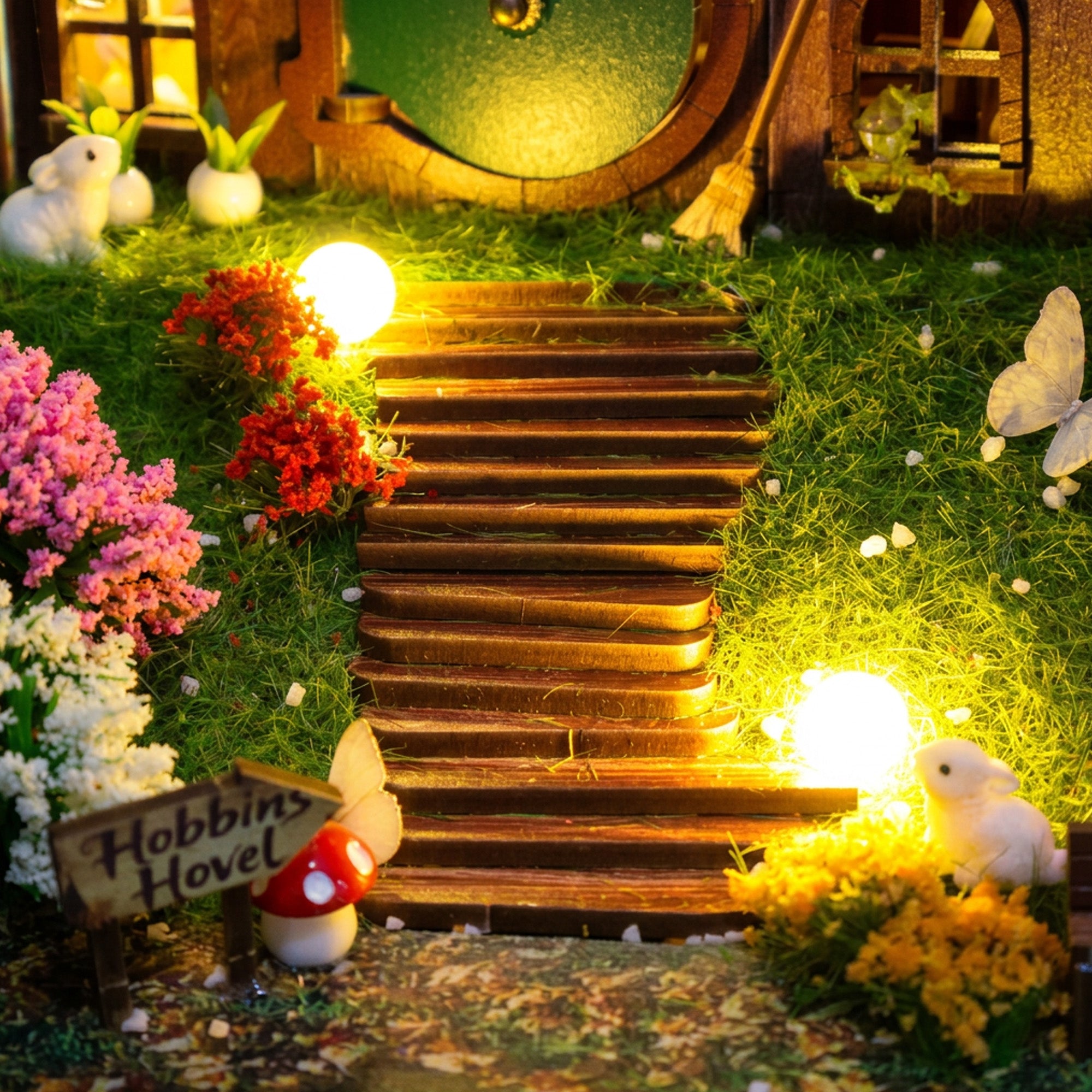 Hobbins Hovel Fantasy Cottage DIY Book Nook Kit
