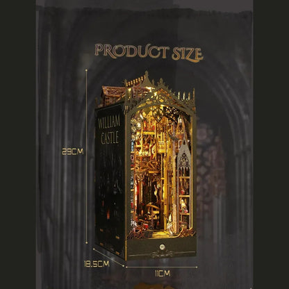 William Castle DIY Book Nook Kit - ROCOXIA