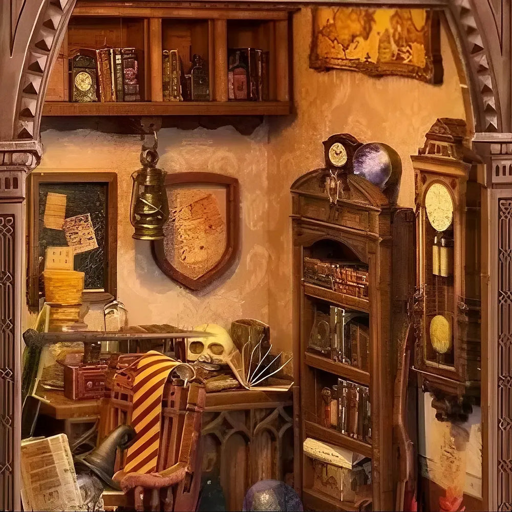 Pre-Painted Vintage Furniture — Kit de maison de poupée miniature Magic Abode DIY