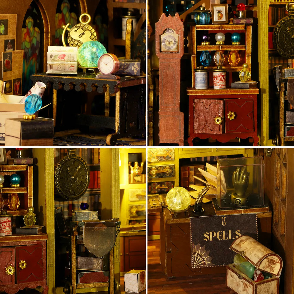 Exquisite Magic Details — Magic Treasure House DIY Miniature Dollhouse Kit
