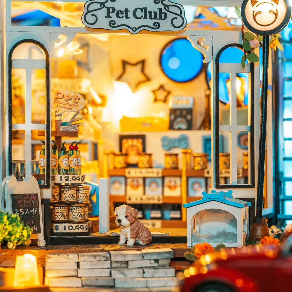 Charming Storefront Design — The Pet Club DIY Miniature Kit