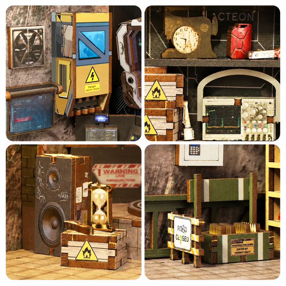Realistic Tactical Props — Military Base DIY Book Nook Kit