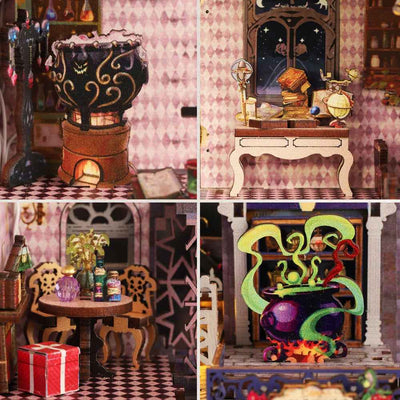 The Gate of the Secret Realm DIY Mini House Kit l DIY Miniature Kit - ROCOXIA