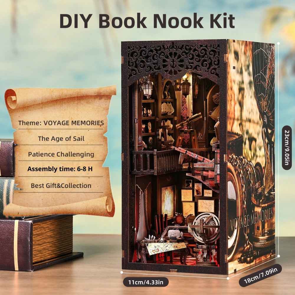 Voyage Memories DIY Book Nook Kit