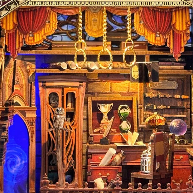 Layered Multi-Level Wizard Workshop Design — Magic Studio Book Nook Kit (Upgraded Version)