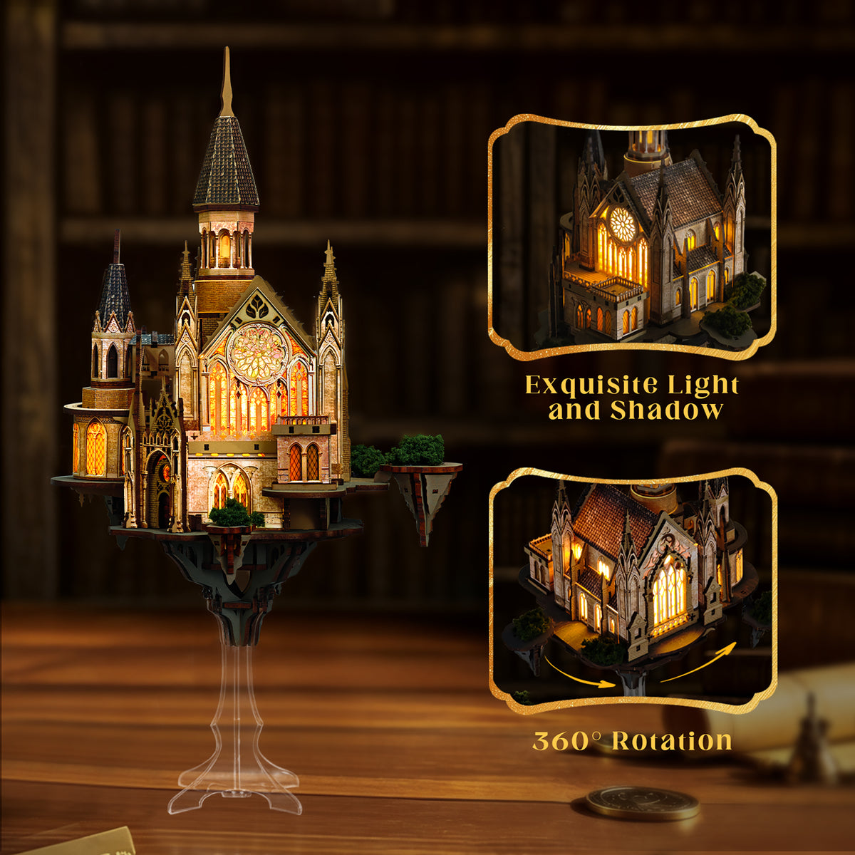 Glen Sky Citadel DIY Miniature House Kit - ROCOXIA