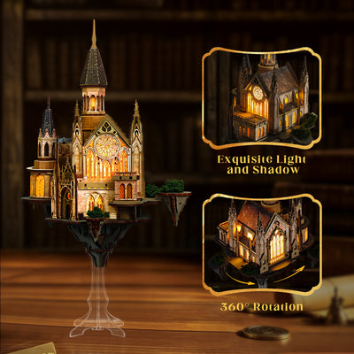 Glen Sky Citadel DIY Miniature House Kit - ROCOXIA
